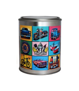 ⭐Bote Pintura para coche monocapa 1K 🚗 Calidad Superior 👍